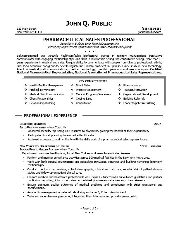 Salesman resume templates