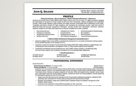 resume sample professional resume sample career profile example for resumes